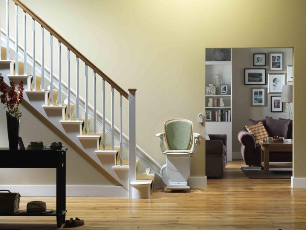 Straight Stairlifts for elderly and disabled people.