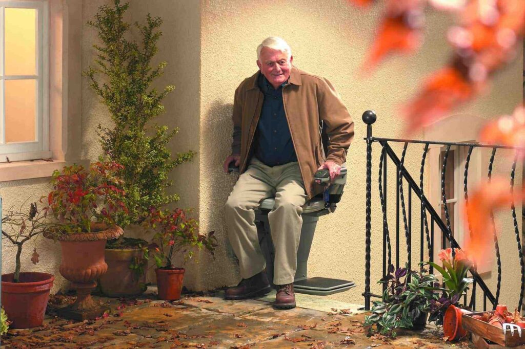 Outdoor Stairlifts – Safe Access to Your Garden & Steps