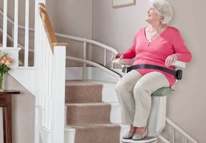 sarum curved stairlifts North West UK